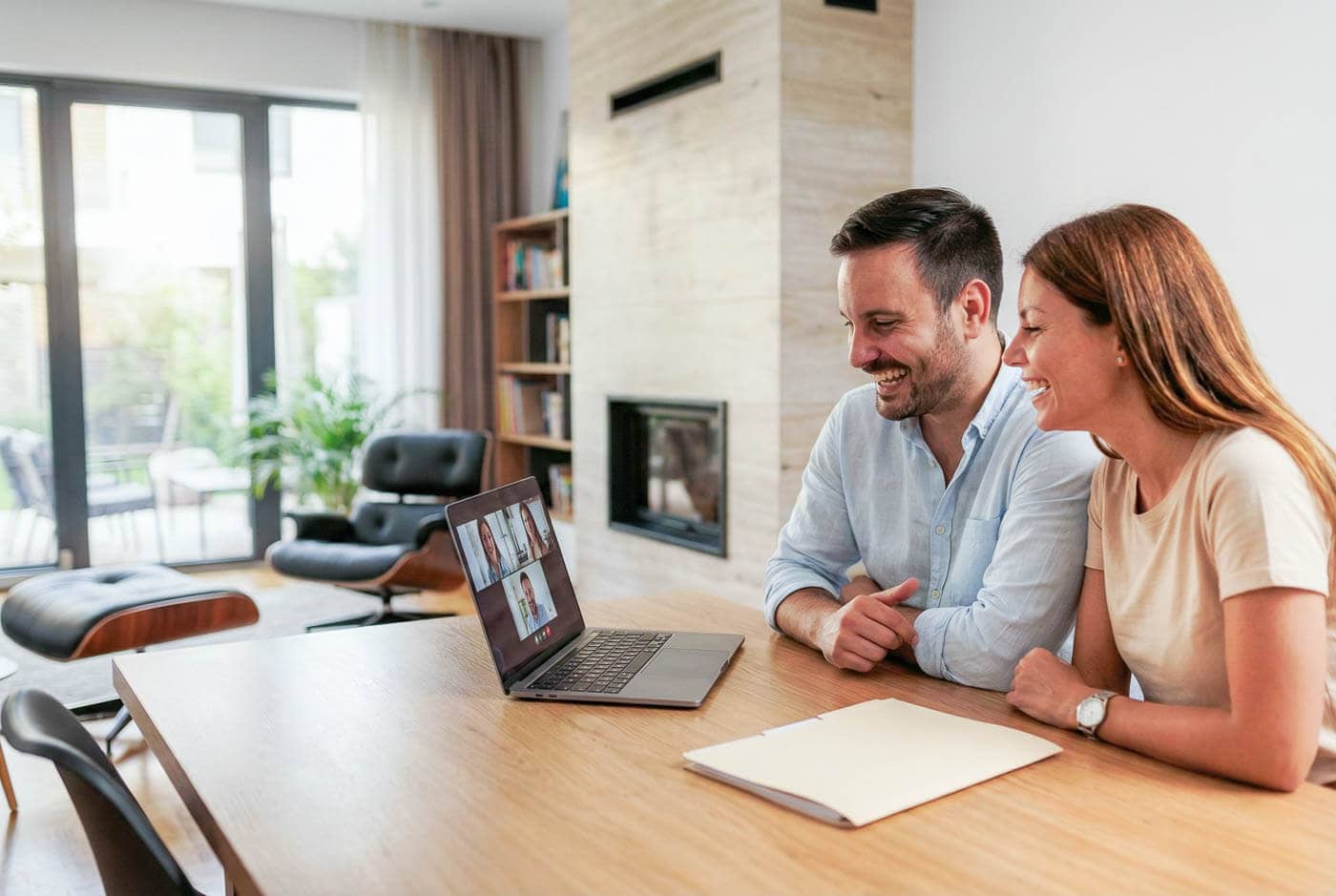 Mandanten im digitalen Beratungsgespräch per Video